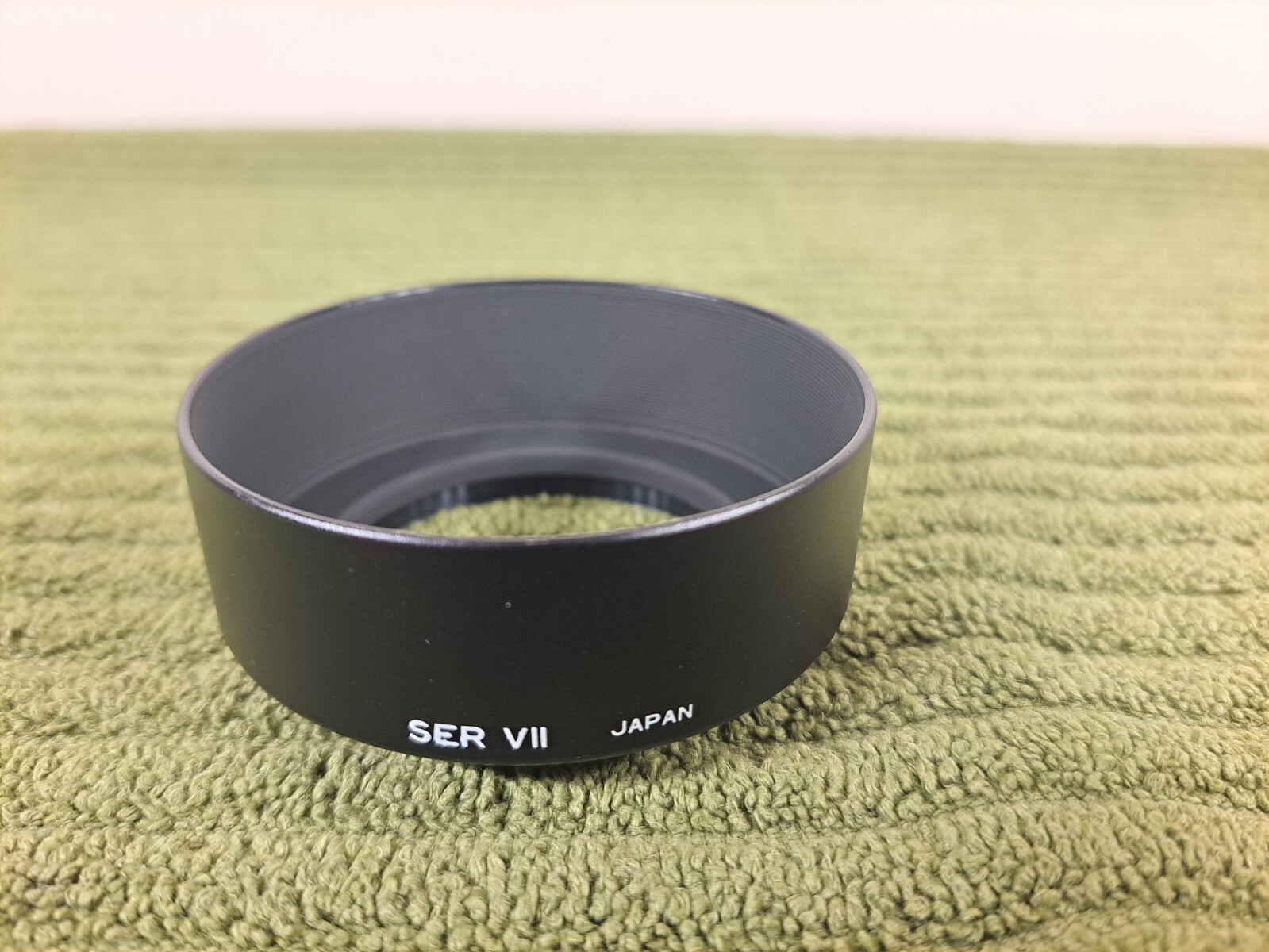 Vintage Black Metal Lens Hood Shade Series 7 VII (50.8 mm) – Made in Japan