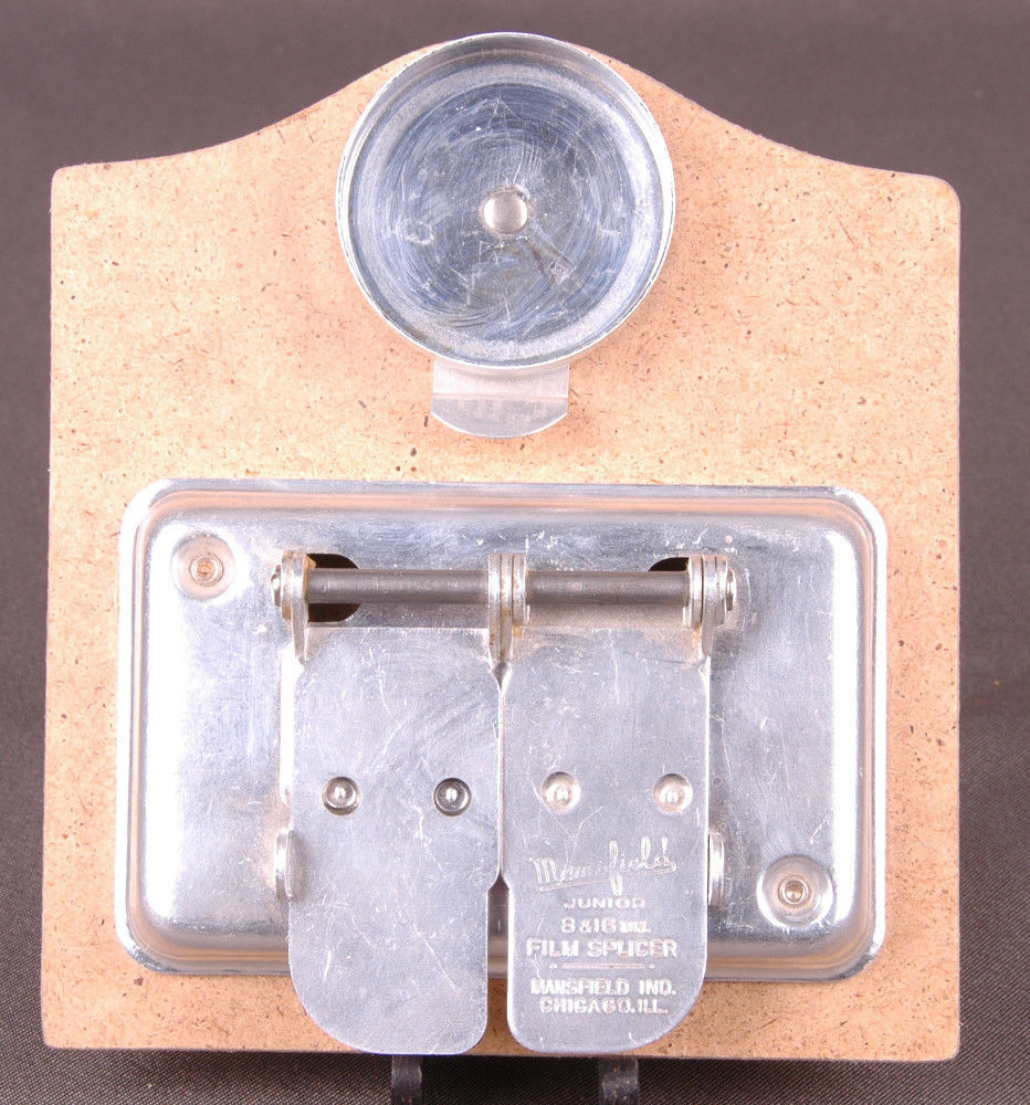 Vtg Mansfield Junior 8 & 16 mm Film Splicer-Movie Motion Picture Photography