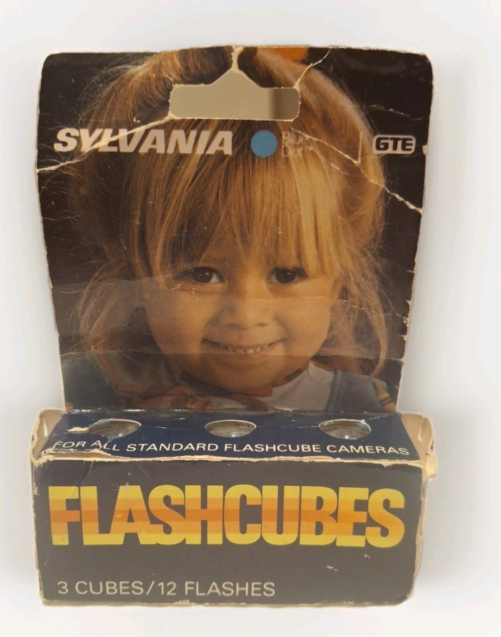Vintage Sylvania FlashCubes Flash Cubes 3- Pack (12 Total Flashes)