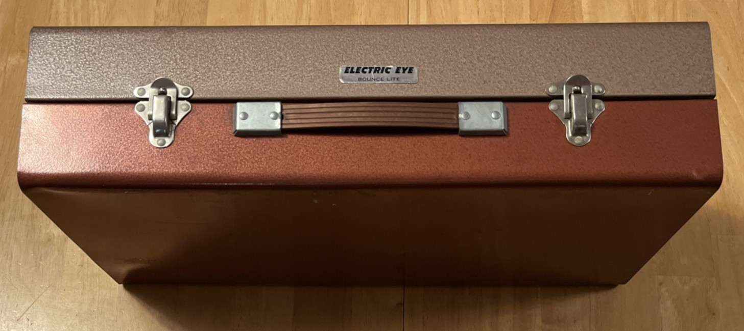 Vintage Electric Eye Bounce Lite-4 Bulb Photography Flood Light Bar-Tested/Works