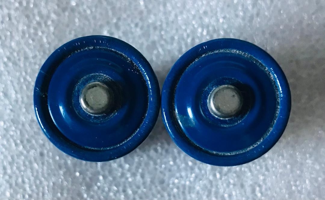 2 EVEREADY C Cell Photo Batteries BLUE Black Cat Nine Lives VINTAGE Number 835