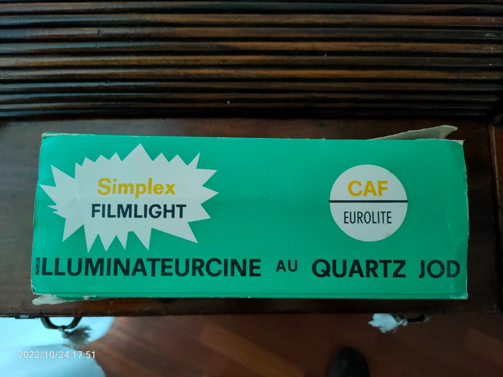 VINTAGE CAF EUROLITE SIMPLEX 1000 CAMERA/PHOTO HALOGEN LAMP