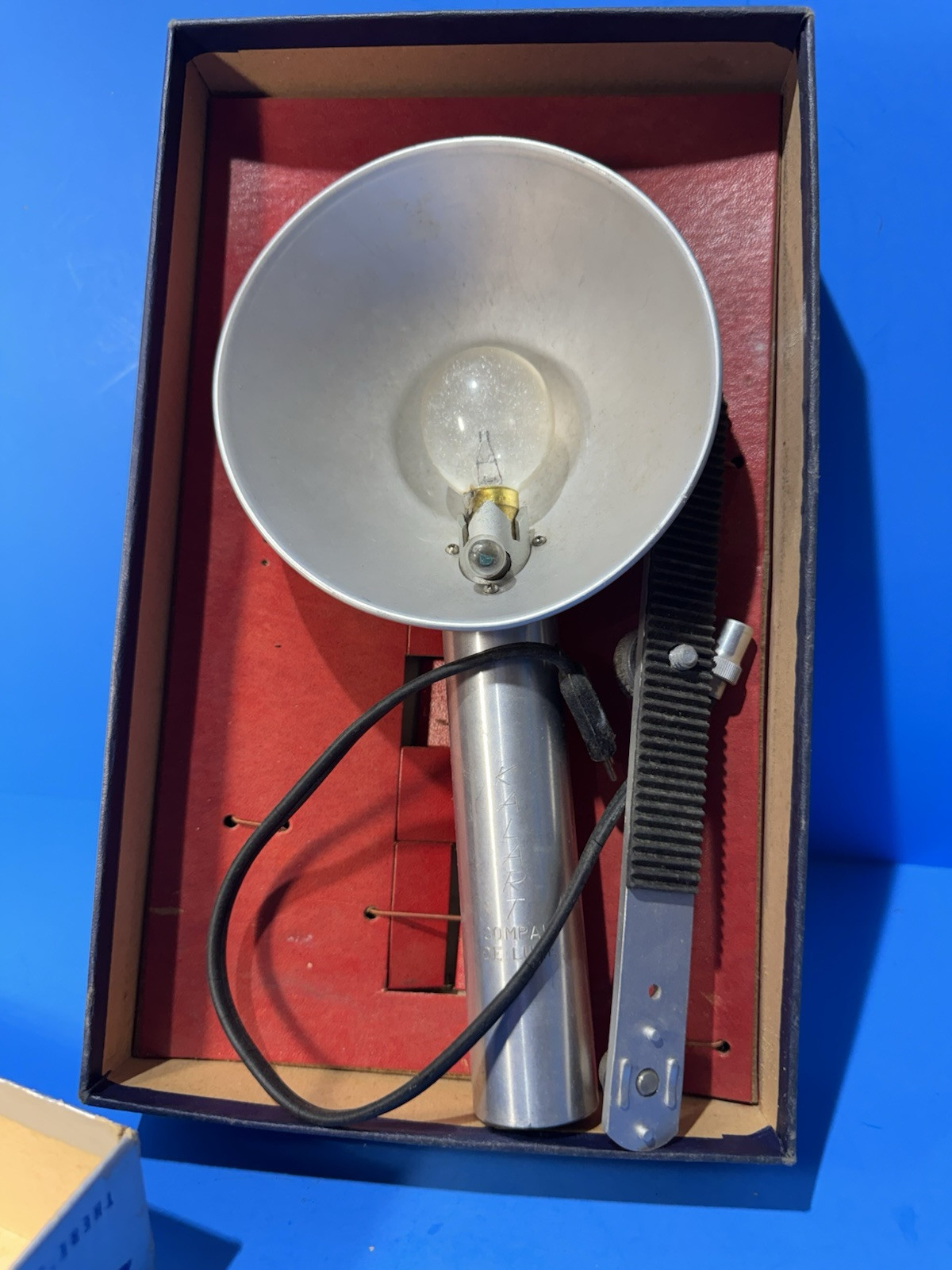 Kalart Speed Flash Safety First De Luxe Compak W/Original Box