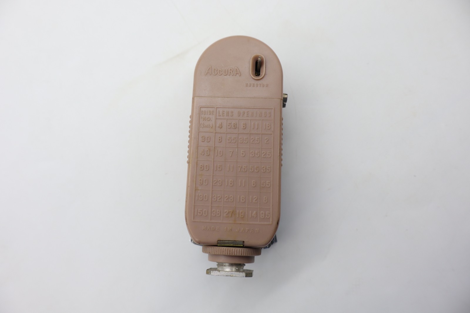 Vintage Accura Folding Flash Unit Pink No Case