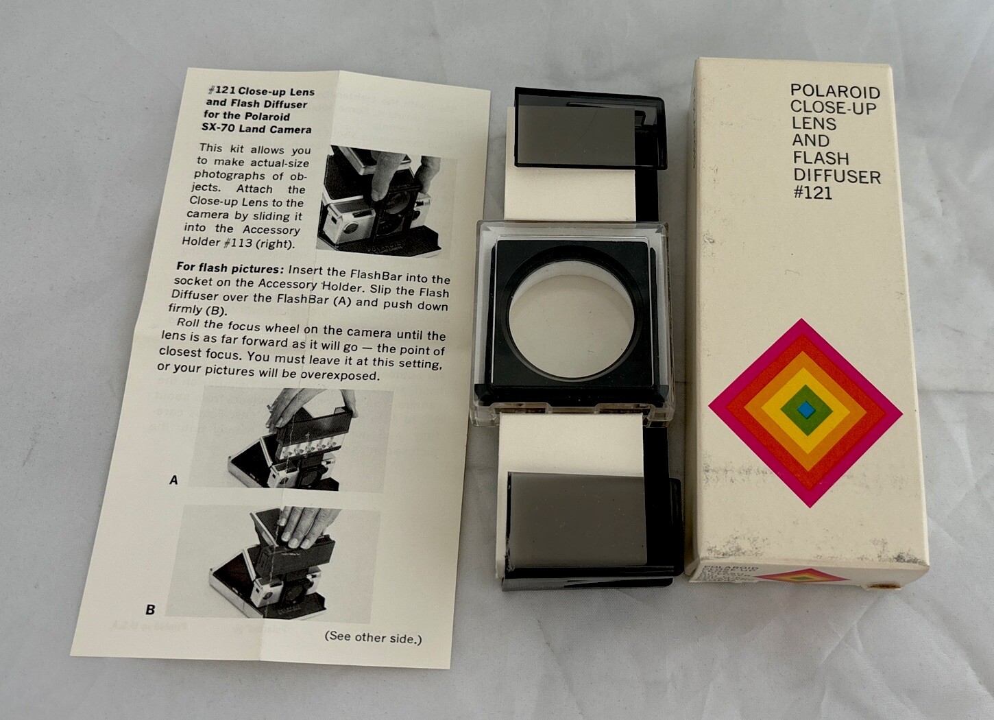 Polaroid SX-70 Land Camera Accessory Kit Complete Set 111 112 113 120 121