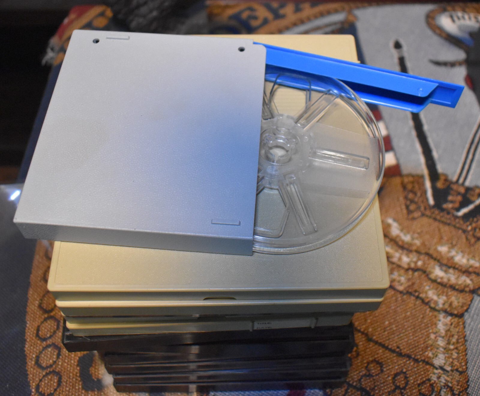 Lot of 13 Empty Reel to Reel Cases 400 Baia and others