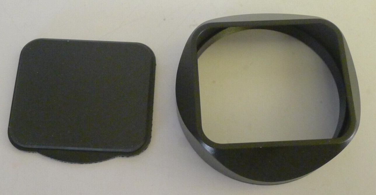 Squarehood Rubber Cover FOR Squarehood 49mm Black Metal Square Hood – COVER ONLY