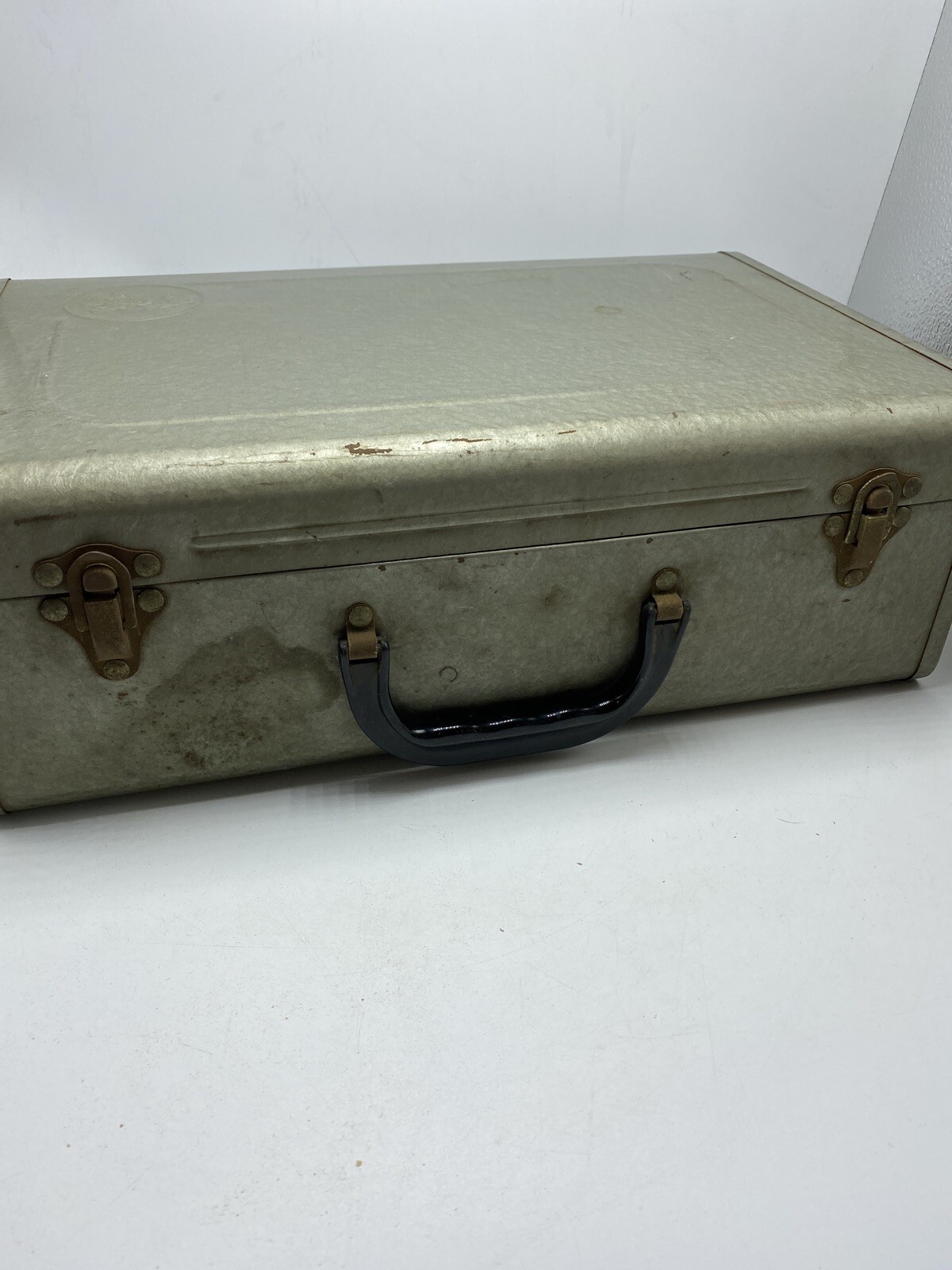 Acme-Lite Move-E-Lite Vintage Tested Works Vintage Light W/ Metal Carrying Case