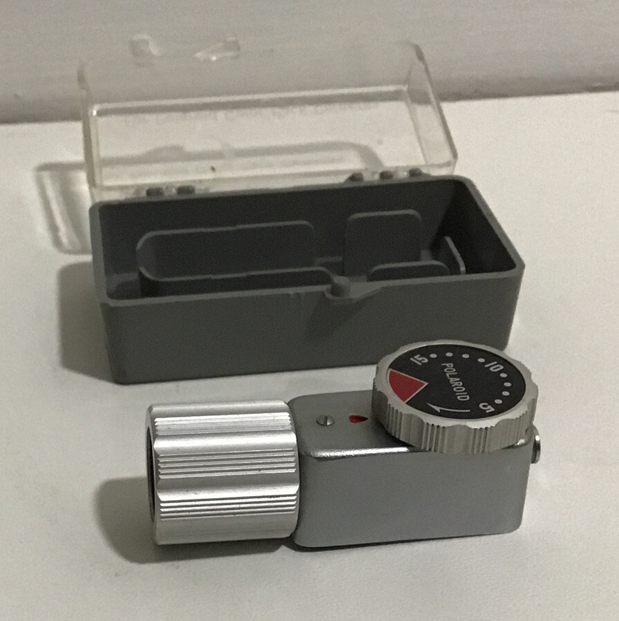 Vintage -WORKING – Made in Japan Polaroid Self-Timer #192 in Original Case