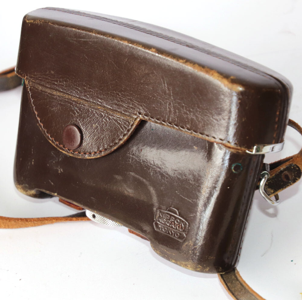 Nikon case for SP rangefinder camera.