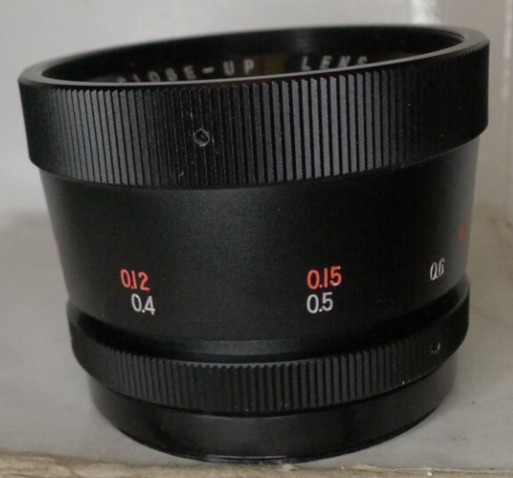 Colt 55mm Variable Close-Up Lens with Case Threaded Mount – Made in Japan
