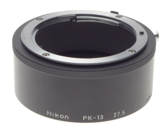 PK-13 macro AI-S Nikon auto extension ring 27.5 SLR 35mm camera adapter boxed
