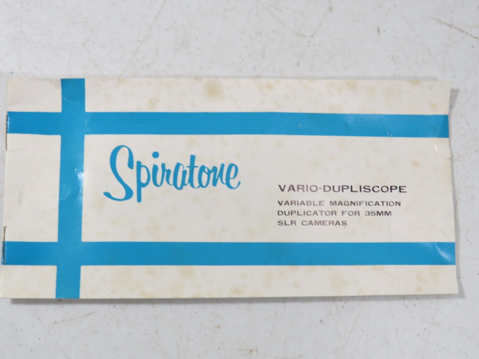 Vintage Spiratone Vario-Dupliscope with T-mount & Case