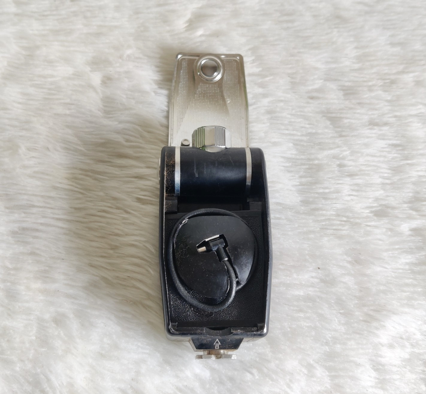 Vintage Agfalux AGFA Camera Werk AG Pocket Flash Germany w/ Original Case PLA249
