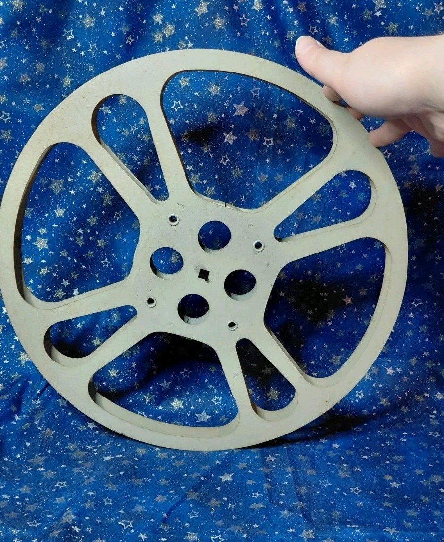 Vintage Metal 16mm Movie Film Reel -13 3/4” Lot Of 3