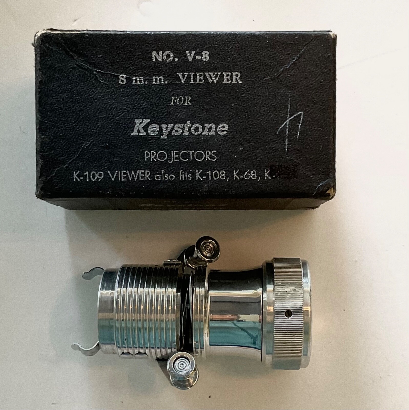 KEYSTONE PROJECTORS NO. V-8 8MM VIEWER FOR K-109 & K-108 K-68. Vintage