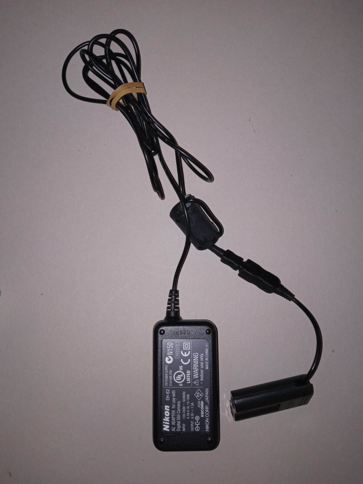 Nikon EH-62B AC Adapter Power Supply For Coolpix Digital Cameras