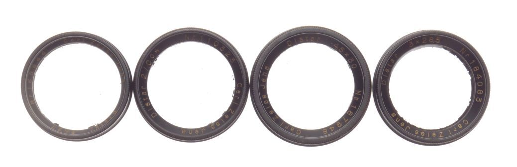 Carl zeiss jena distar 3×27 2/00 4.5×30 3×28.8 push-on filters