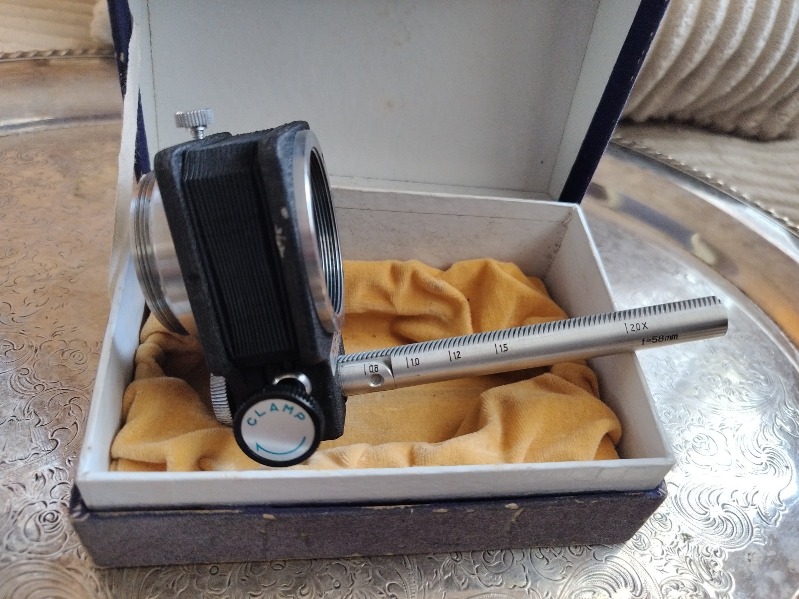 Vintage KSS Kopil Folding Bellowscope for Contax-S Pentacon