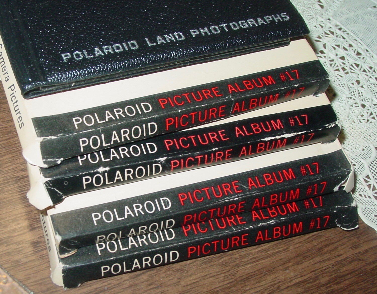 4 Vintage Polaroid Print Pocket Picture Albums #17 Instant Camera Photos NOS Lot