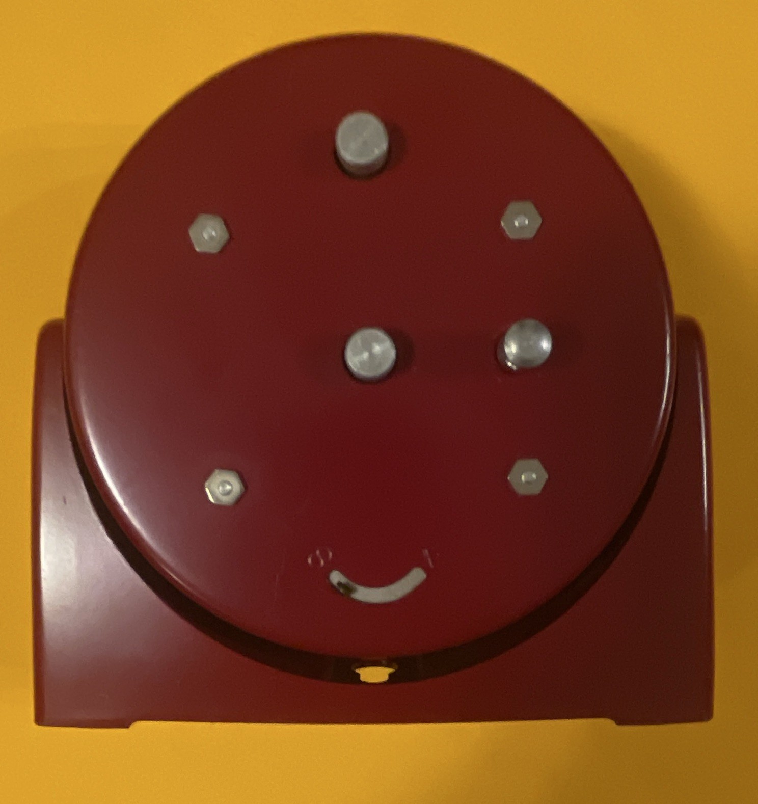 Vintage Kodak Darkroom Timer 8239 Red Wind-Up Photo Developing Timer w/Box