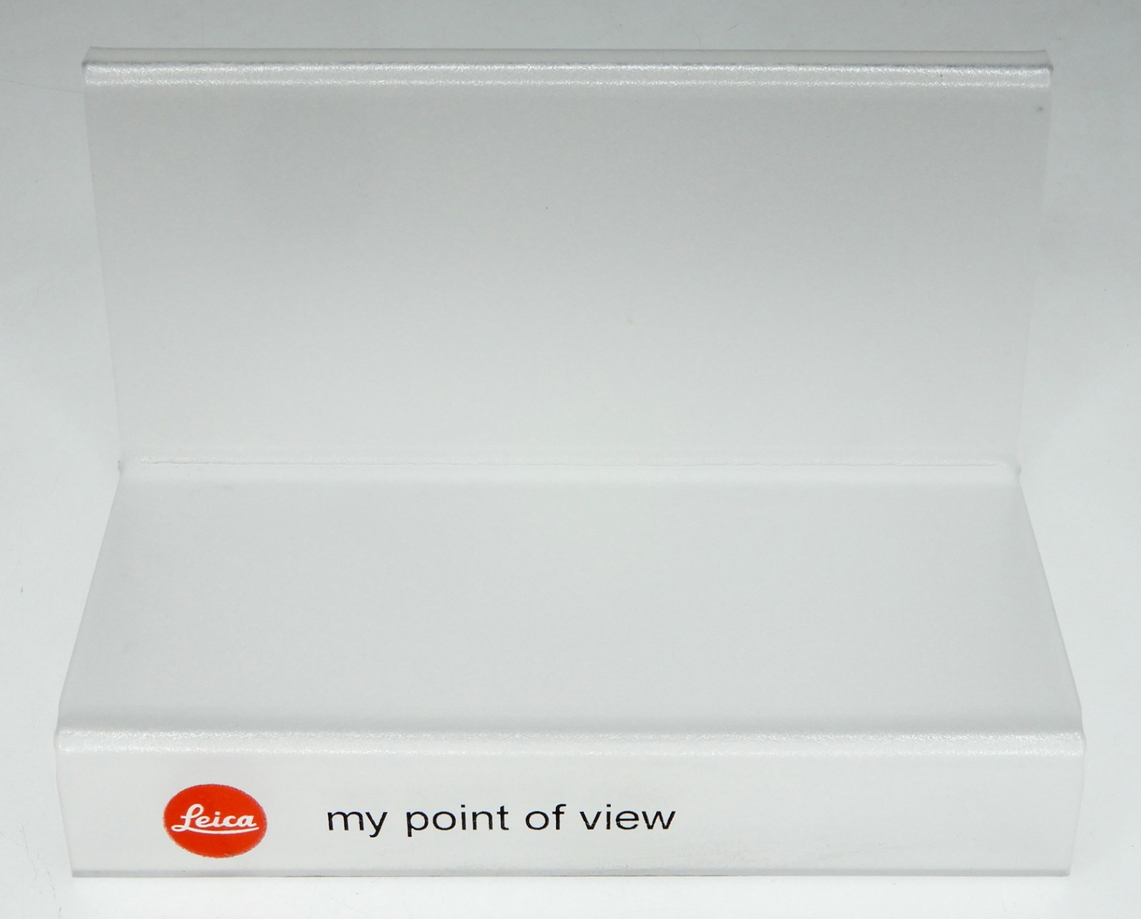 Leica Frost “My Point Of View” Body Display Stand ……….. Minty