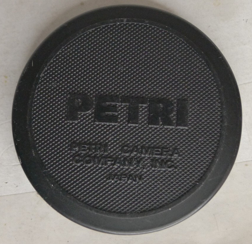 Petri Push On Front Lens Cap 54mm – Genuine Original – Made in Japan