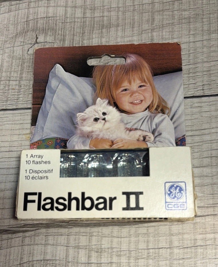 GE FlashBar 10 For Polaroid SX-70 Flash Indicators General Electric AB8s