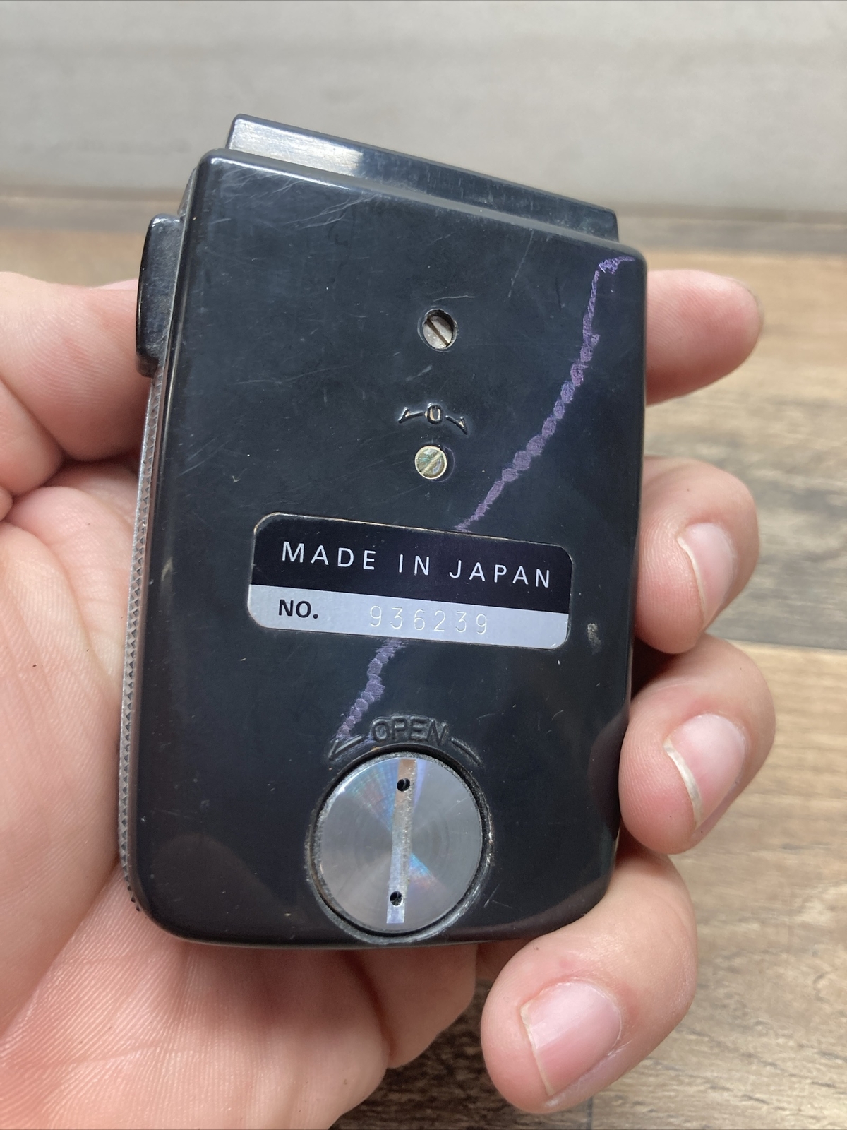Vintage Sears Electronic Light Meter Camera Movie & Photo w/ Leather Case Japan