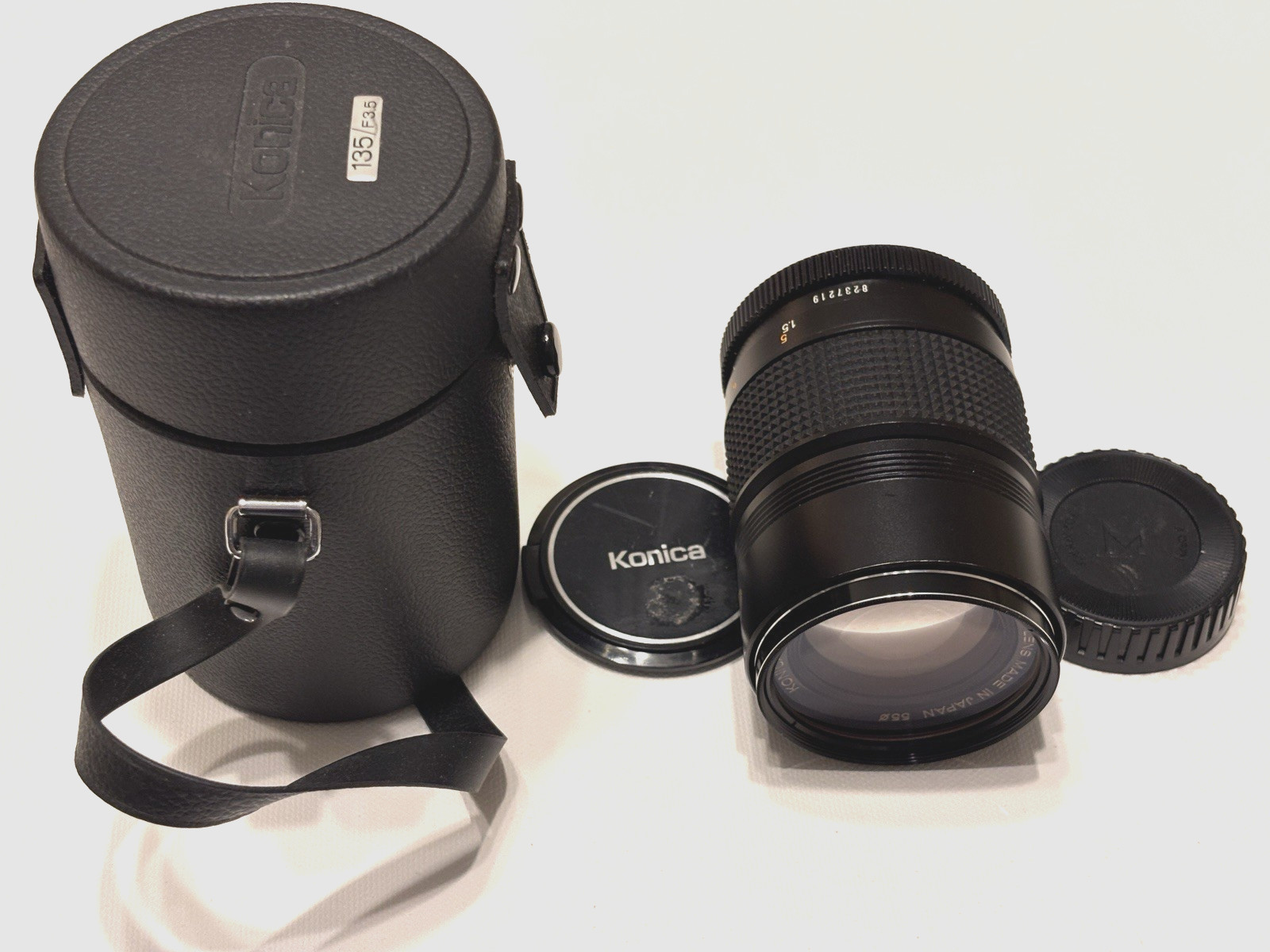 KONICA HEXAR AR 135MM F/3.5 PRIME TELEPHOTO LENS – GREAT COND.