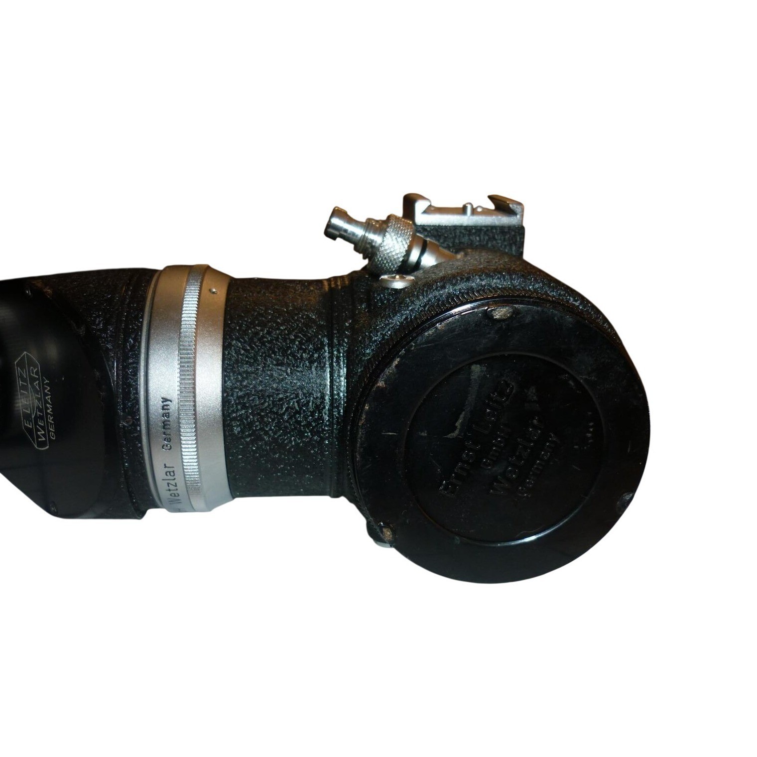 Leitz Wetzlar Visoflex I M-Mount Reflex Housing w/ 90° Prism Finder OTGVO