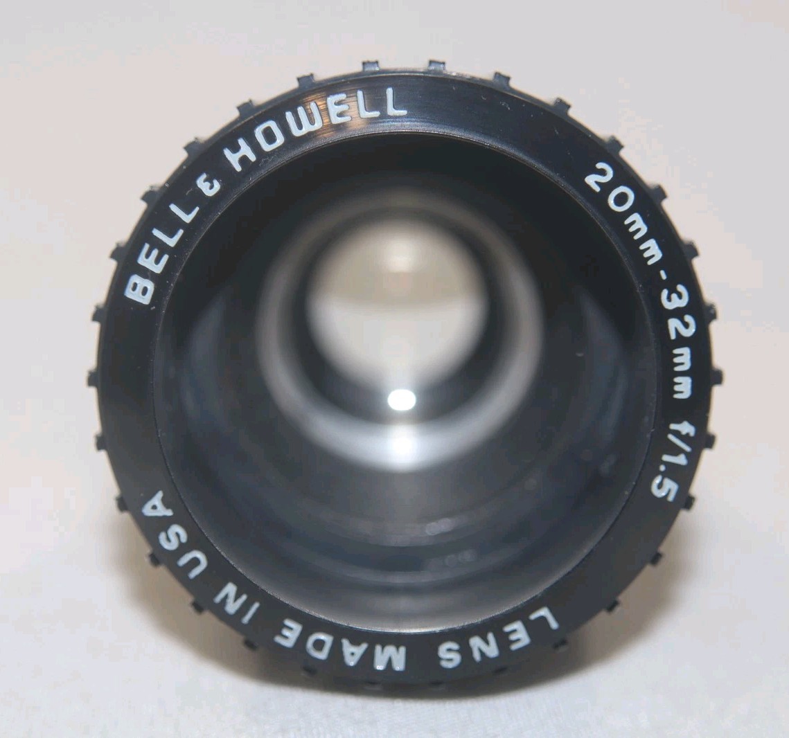 Genuine Bell & Howell 20mm-32mm f/1.5 Projector Zoom Lens OEM 1734 B
