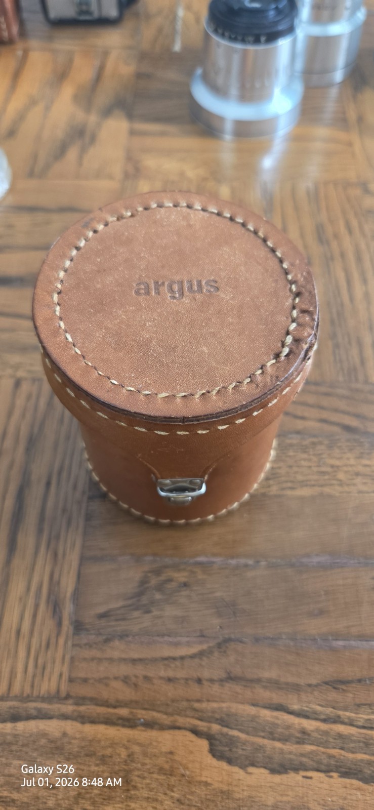 Argus Flash Gun Strobe Hot Shoe GN15 w/ Reflector, Viewfinder & Cases Lo