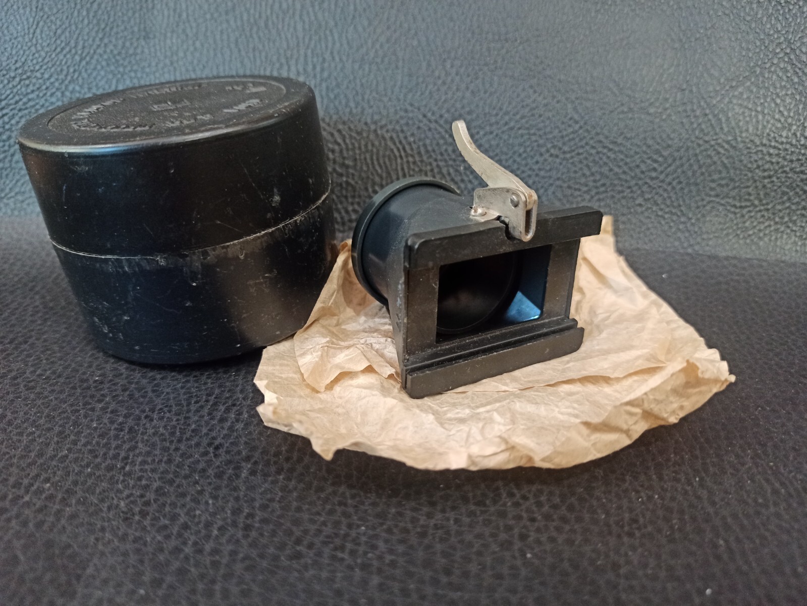 Vintage Magnifying Loupe L-5 For Viewing Film Frames USSR