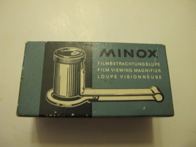 Vintage Minox Film Viewing Magnifier in Box