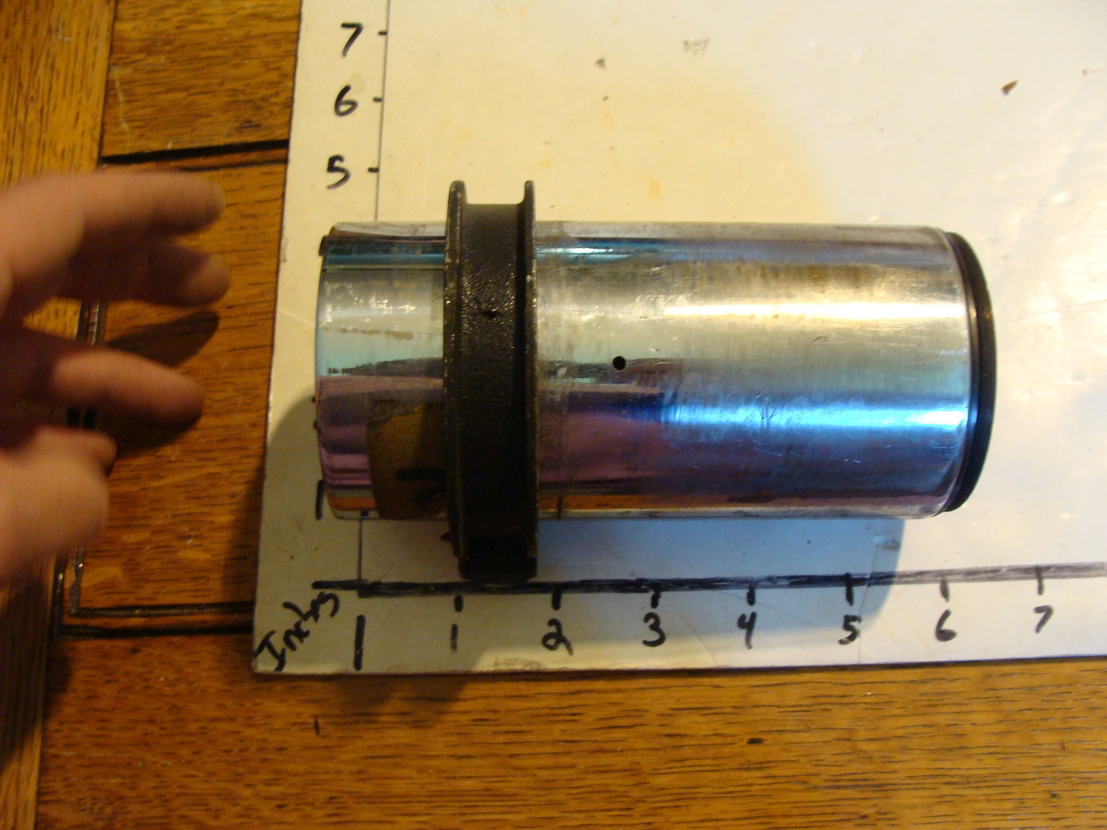 metal lense holder or slide