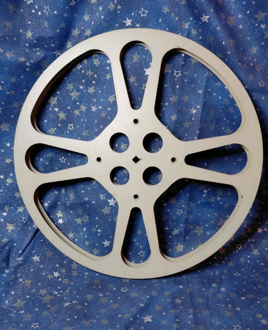 Vintage Metal 16mm Movie Film Reel -13 3/4” Lot Of 3