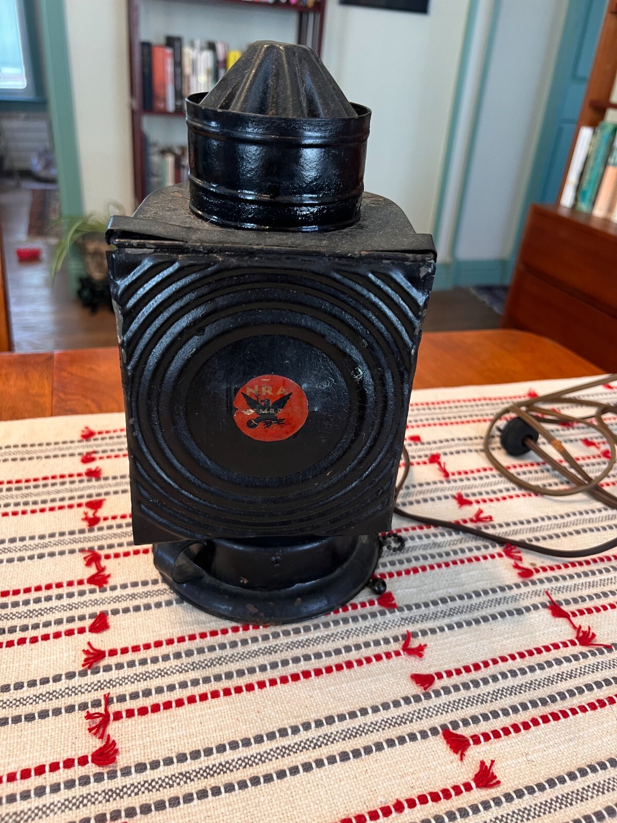 Vintage Ideal No. 2 Darkroom Illuminator Lantern Modified Working Lamp