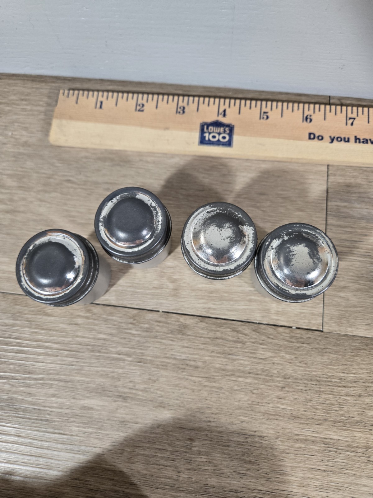 Vintage Film Canisters Empty, Lot of 4