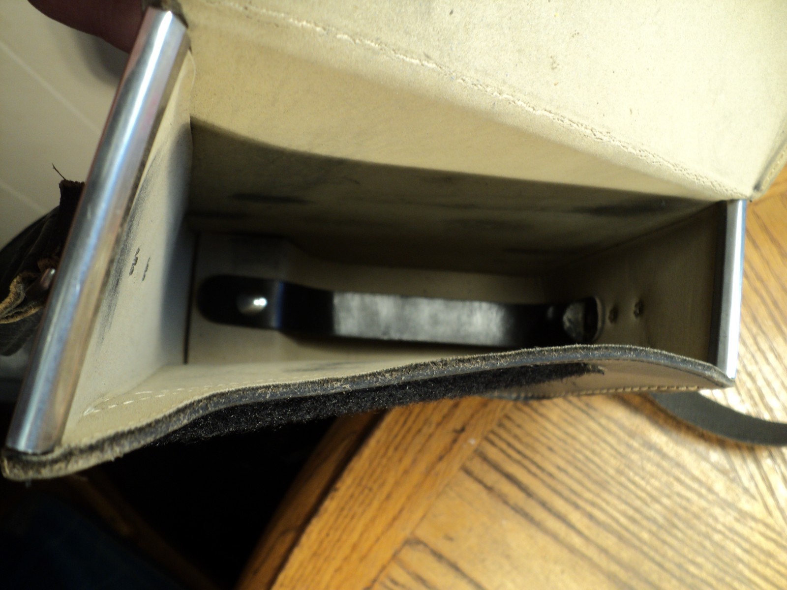 Vintage Bell & Howell Leather Camera Case w/ Strap – 13″ Tall