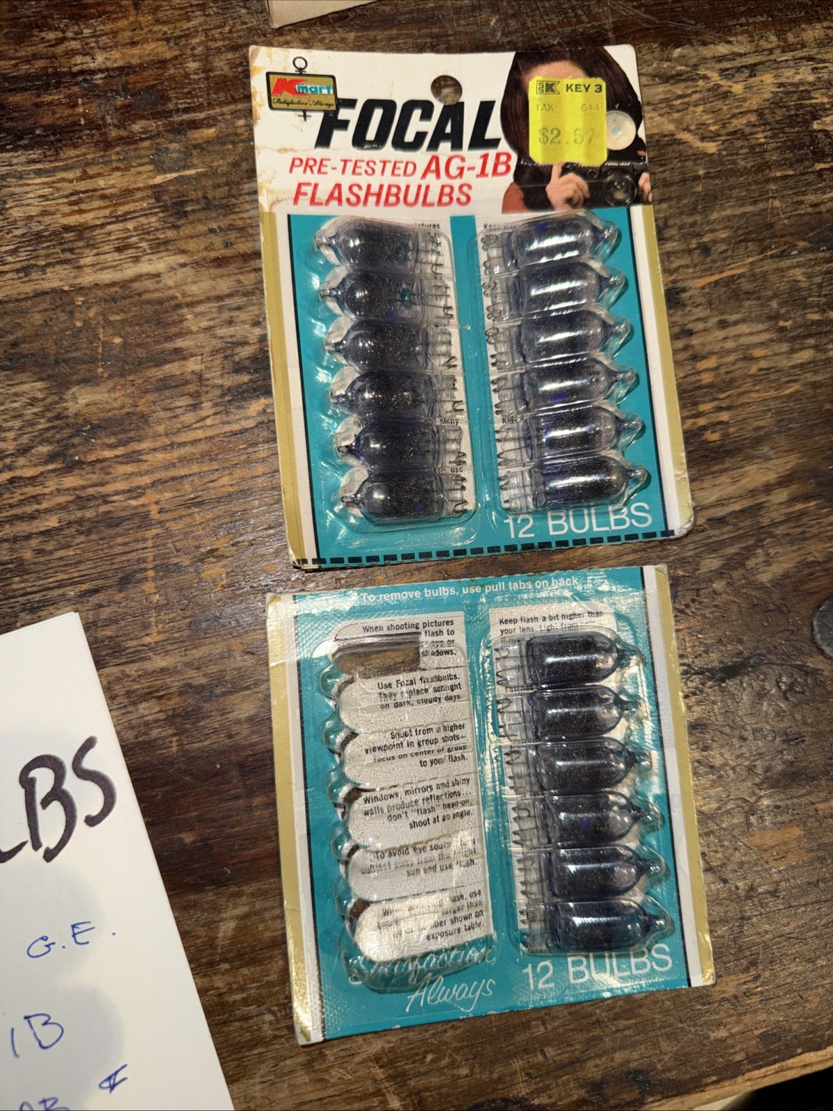 (35) Flash Bulbs 7 5B 18 AG1B 10 M2B
