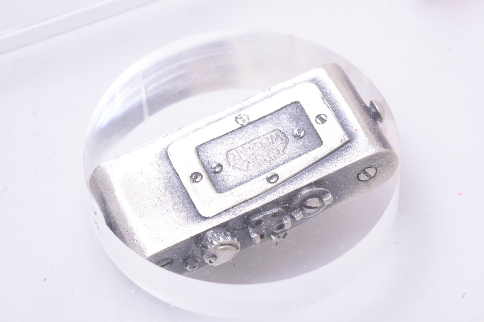 ✅ LEICA MAGAZINE UR-LEICA REAL 800 SILVER CHARM ‘DEGUSSA’ *ORIGINAL*