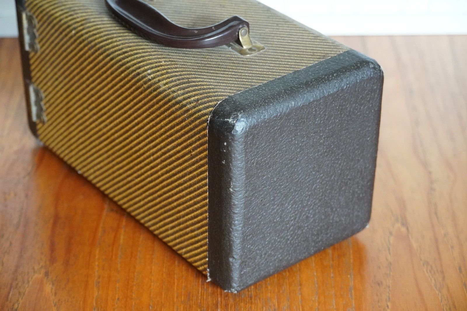 1950’s Barnett & Jaffe Baja Hard Shell Two Drawer Photo Slide Storage Case