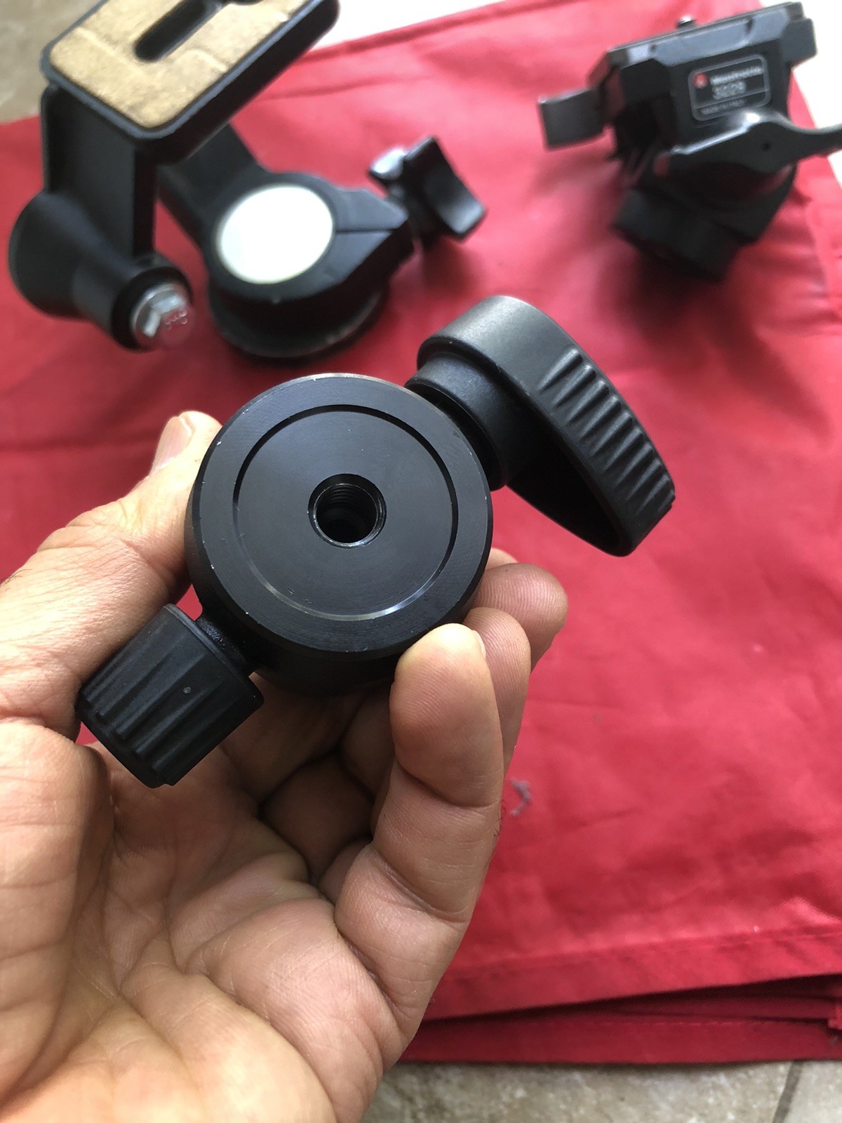 Manfrotto 494 ,3229 Snd More Tripod head Lot
