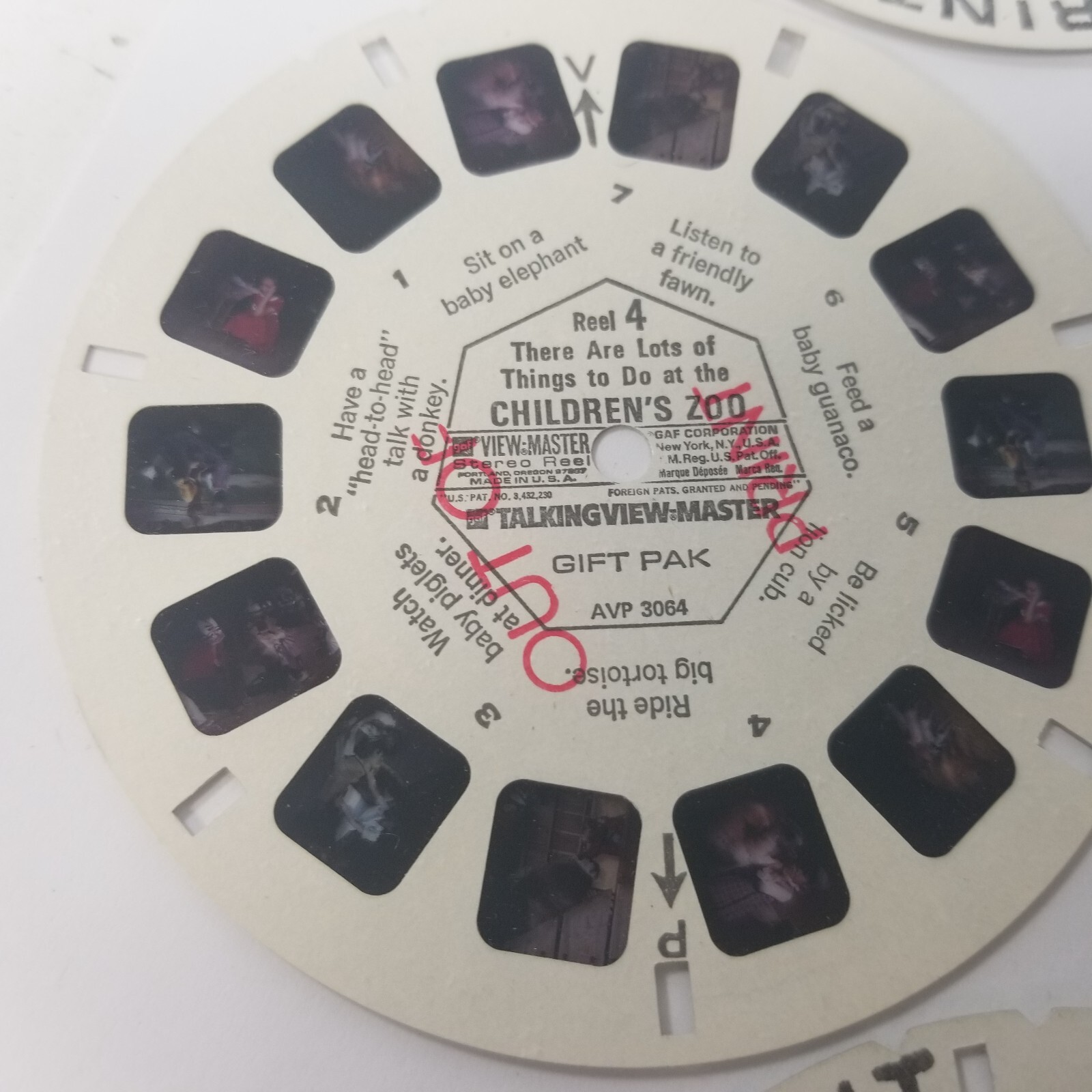 Viewmaster Reels Lot Beetle Bailey, The Three, Children’s Zoo, Little, Elves &