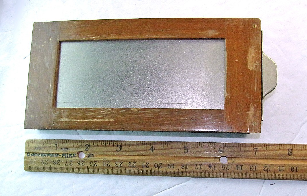Contessa Nettel Stereo Camera Film Back Antique Tropical