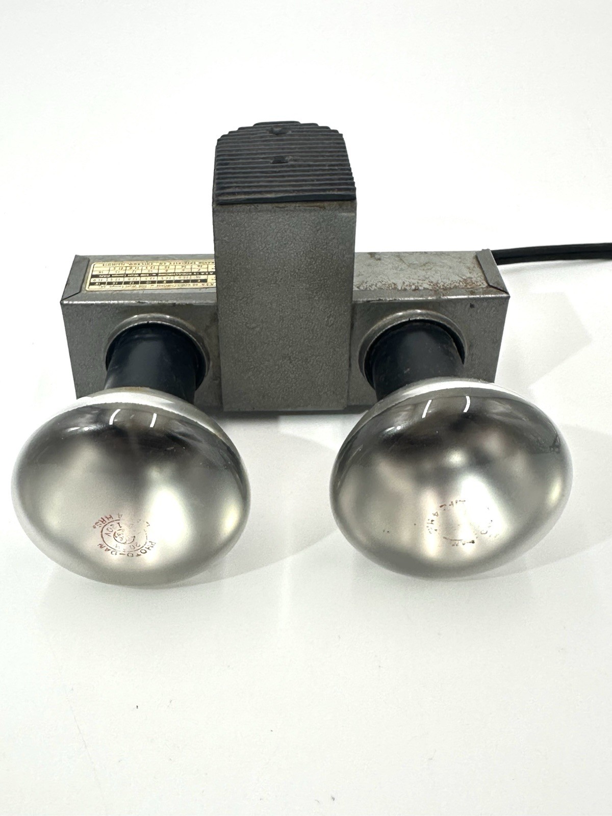 Vintage Light Bar /w Working Flood Lights Camera Accessory SUPER BRIGHT