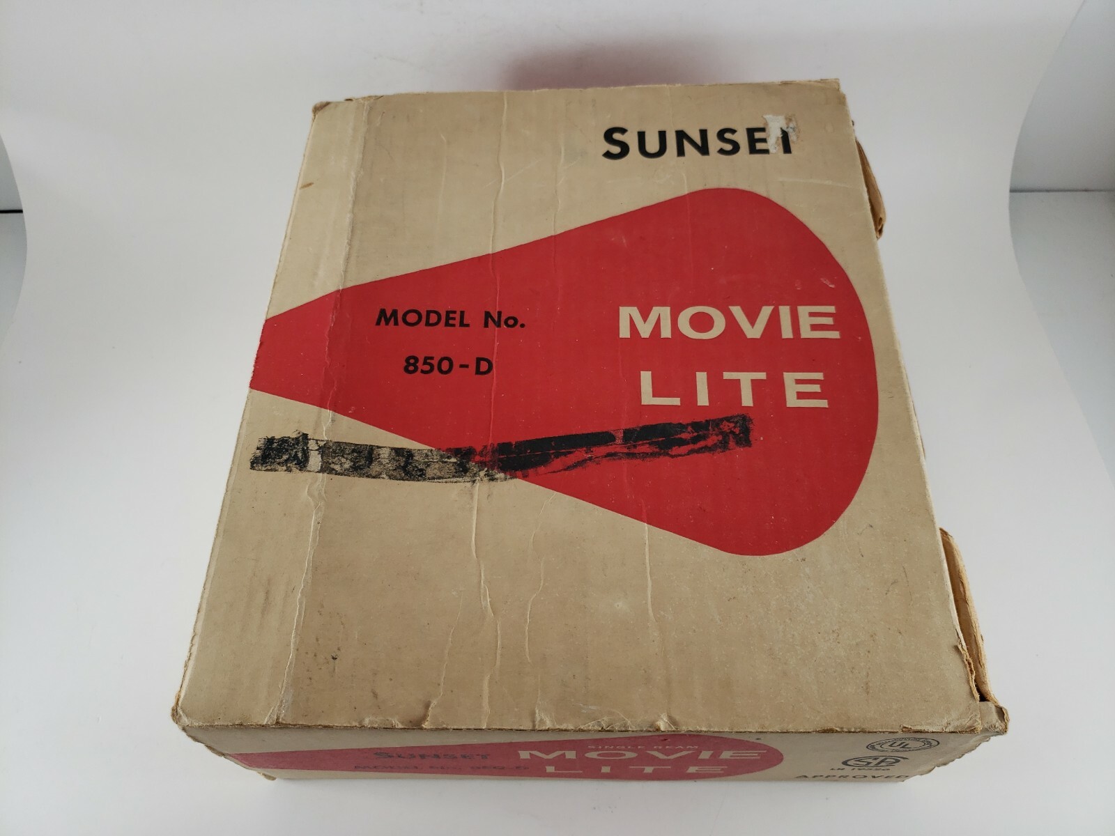 Sunset Movie Lite In Box Single Beam 650 Watt 120 Volt Model 850D Tested!