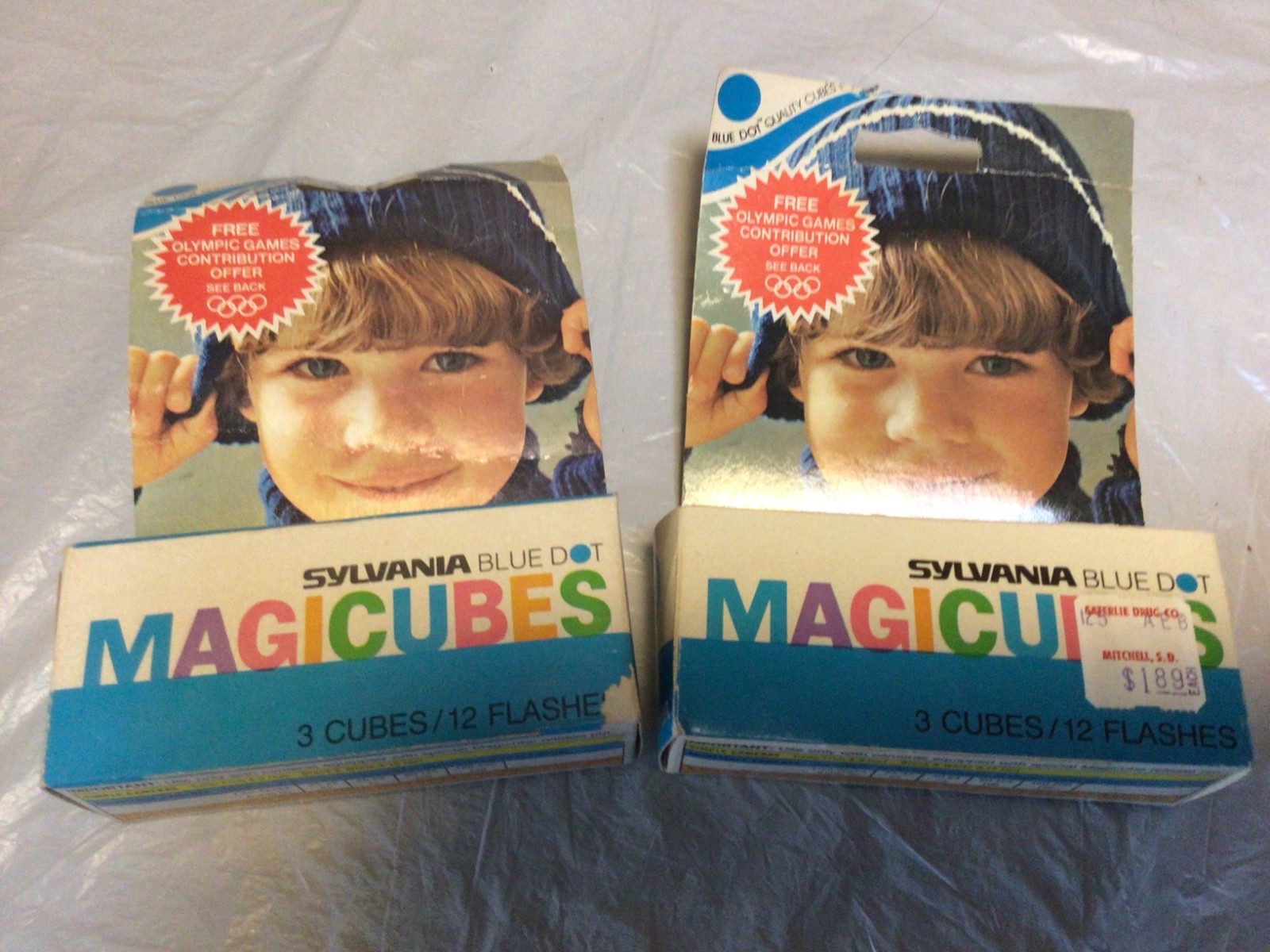 Vintage Sylvania/Westinghouse MAGICUBES & FLASHCUBES (6) 3-Packs Flash Cubes NOS