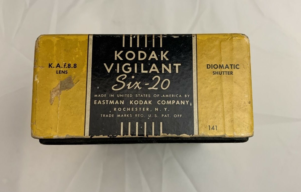 Vintage Original Box for Kodak Vigilant Junior Six-20~Box Only